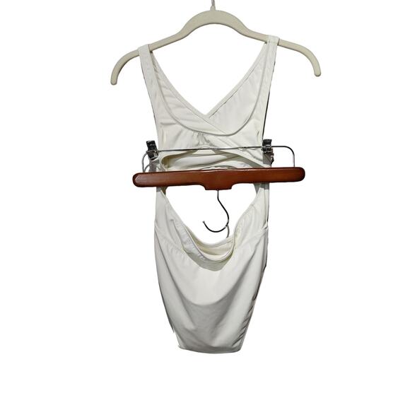 NWT Solid & Striped Sz S Poppy Wrap One Piece Swimsuit - Picture 6 of 8